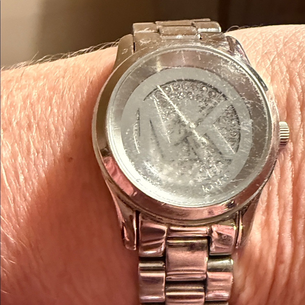 Michael Kors Silver Metallic Watch